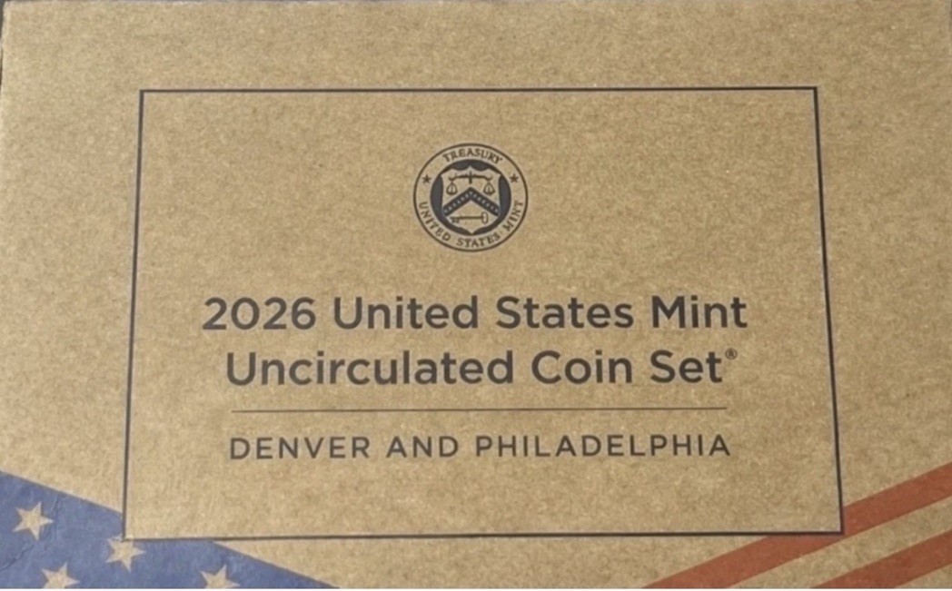 2026 USA Mint set Uncirculated Coin Set P D Mint Sealed PRESALE