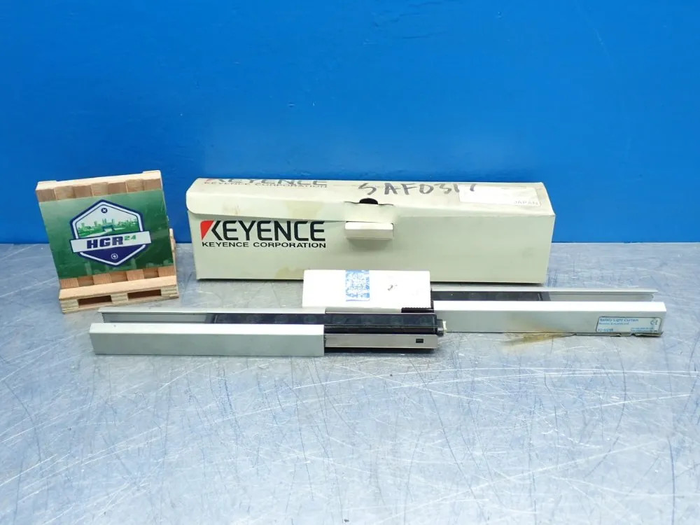 KEYENCE PJ-V21 LIGHT CURTAIN EXTENSION KIT 140MM DETECTION AREA, 7M DETECTIO