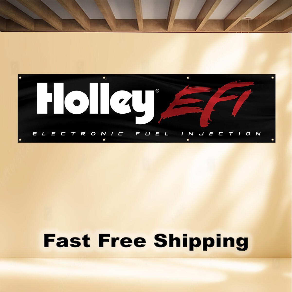 HOLLEY EFI 2'X8' BANNER FLAG
