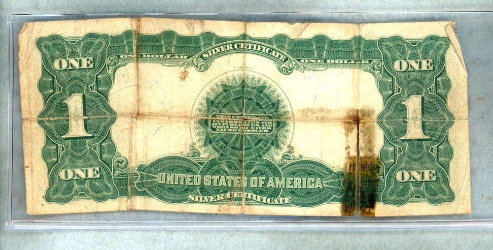 1899 ~ $1 ONE DOLLAR ~ SILVER CERTIFICATE NOTE ~ VG
