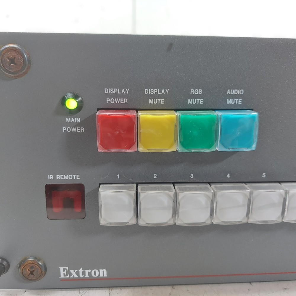 Extron System 10 Plus Configurable RGB 10-Input Audio Video Switcher