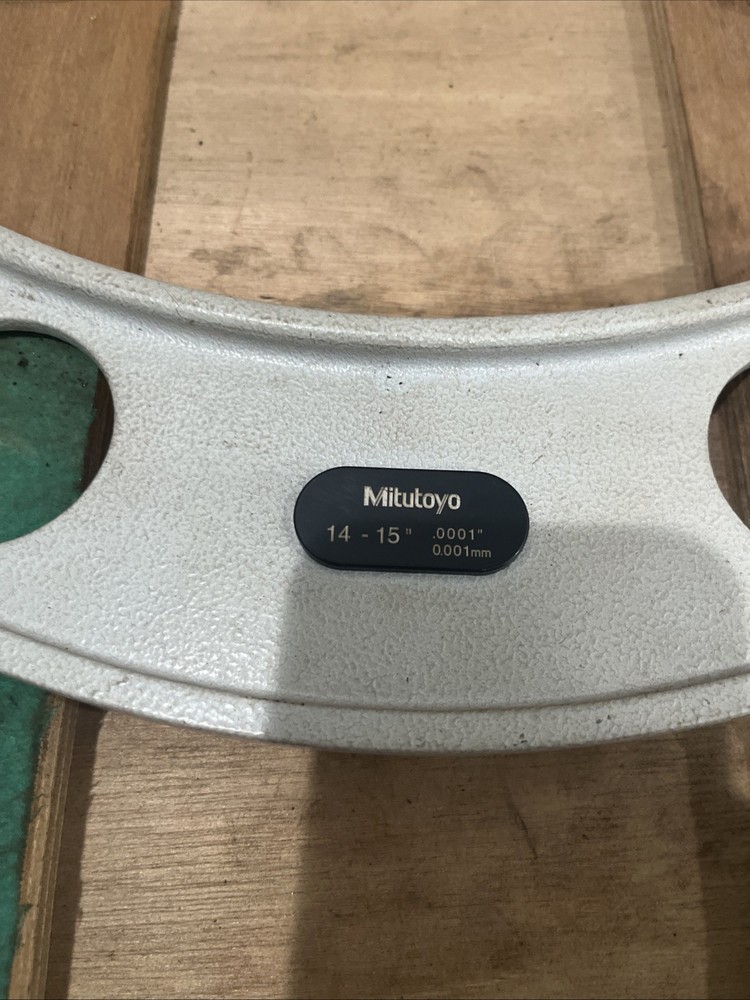 Mitutoyo 14”-15” Micrometer Digital
