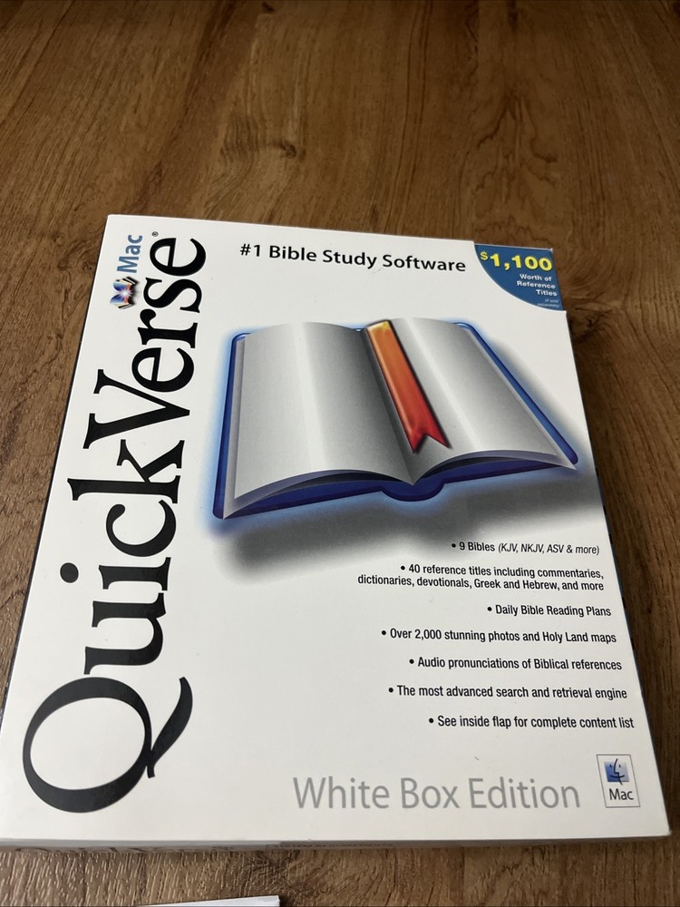 QuickVerse White Box Edition Bible Software for Mac