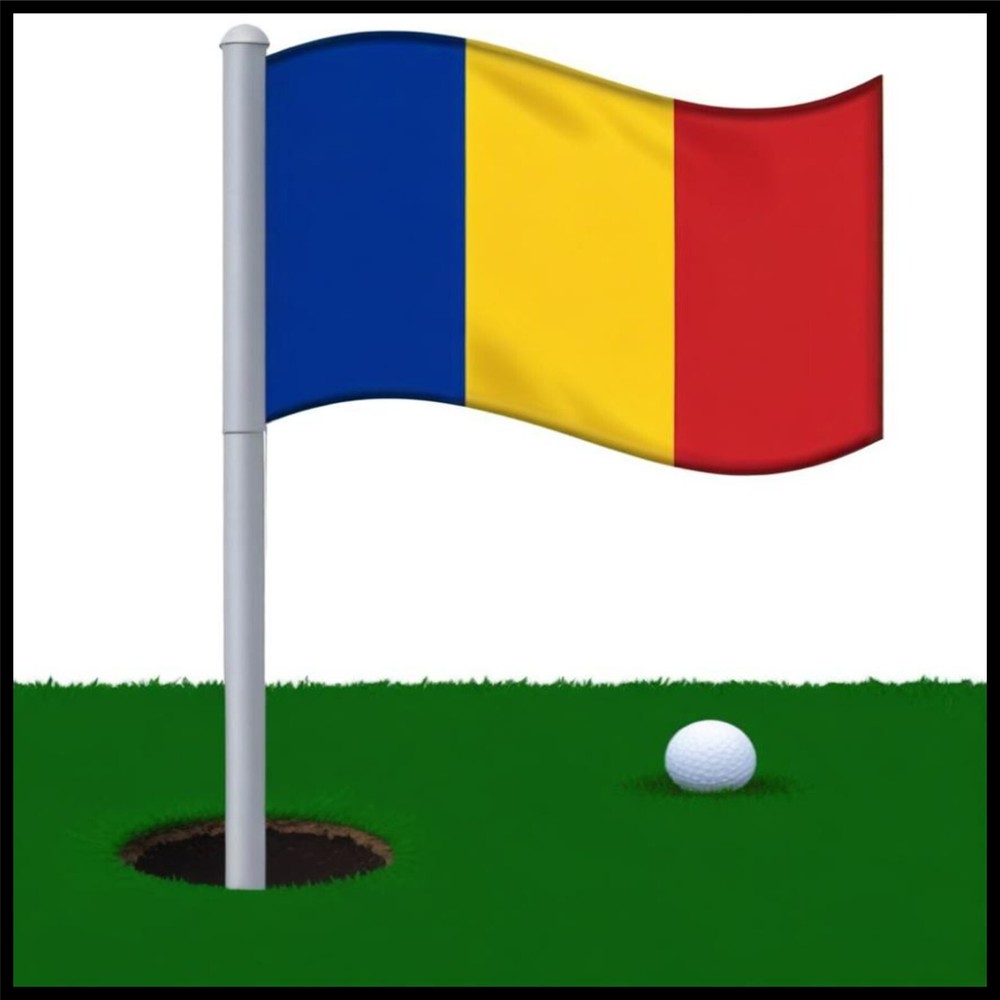 30 Custom Romanian Golf Personalized Address Labels