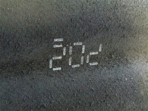 LEATHER HIDE BLACK 81" X 38 3/4"