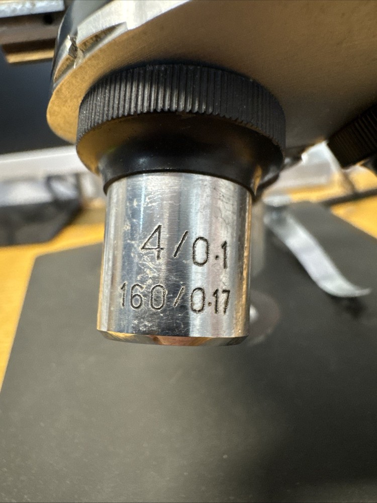 Vintage Tasco 600x Student Microscope