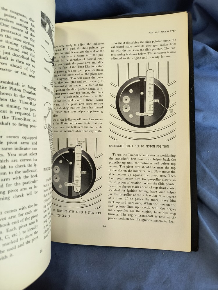 Engine Conditioning for Reciprocating Engines Air Force 52-9 Manual 1953