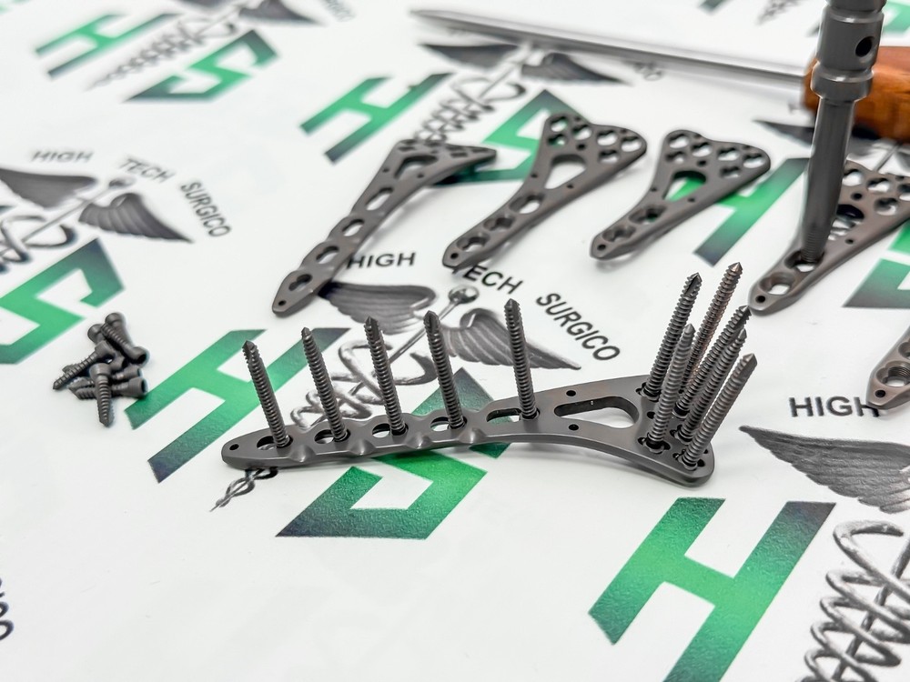 2.4/2.7 Radius Variable Volar Plates 2-5 H Titanium with Screws + Gift 90pcs