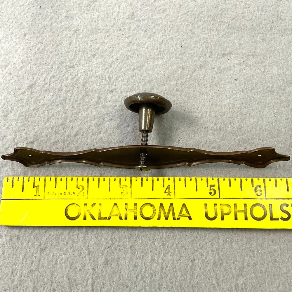 Vintage Brass Drawer Pulls & Knobs 3 Sets + One Back Plate Cabinet Dresser