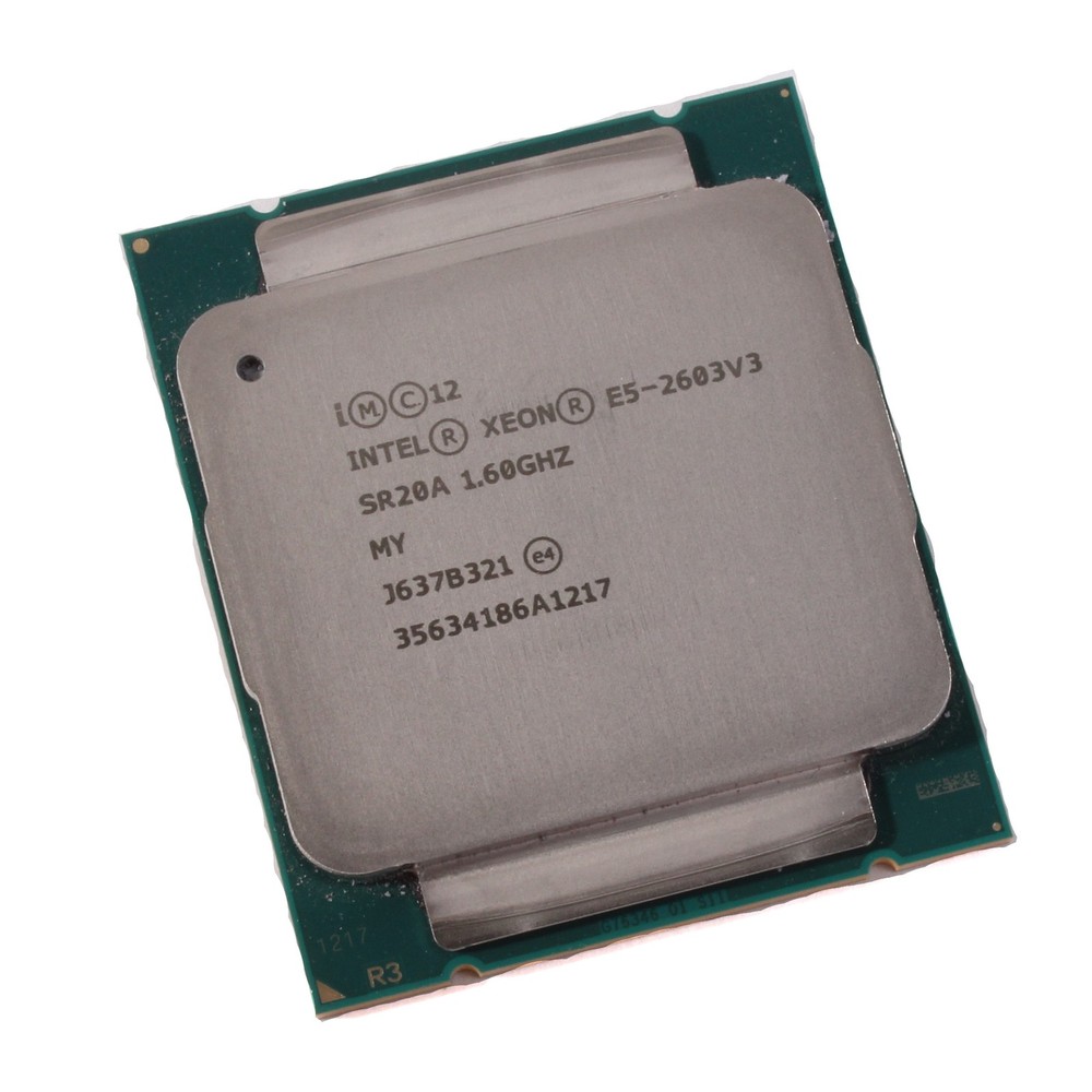 Intel Xeon CPU E5-2603 V3 1.60GHz 15 MB Cache 6 Core LGA2011-3 Processor SR20A