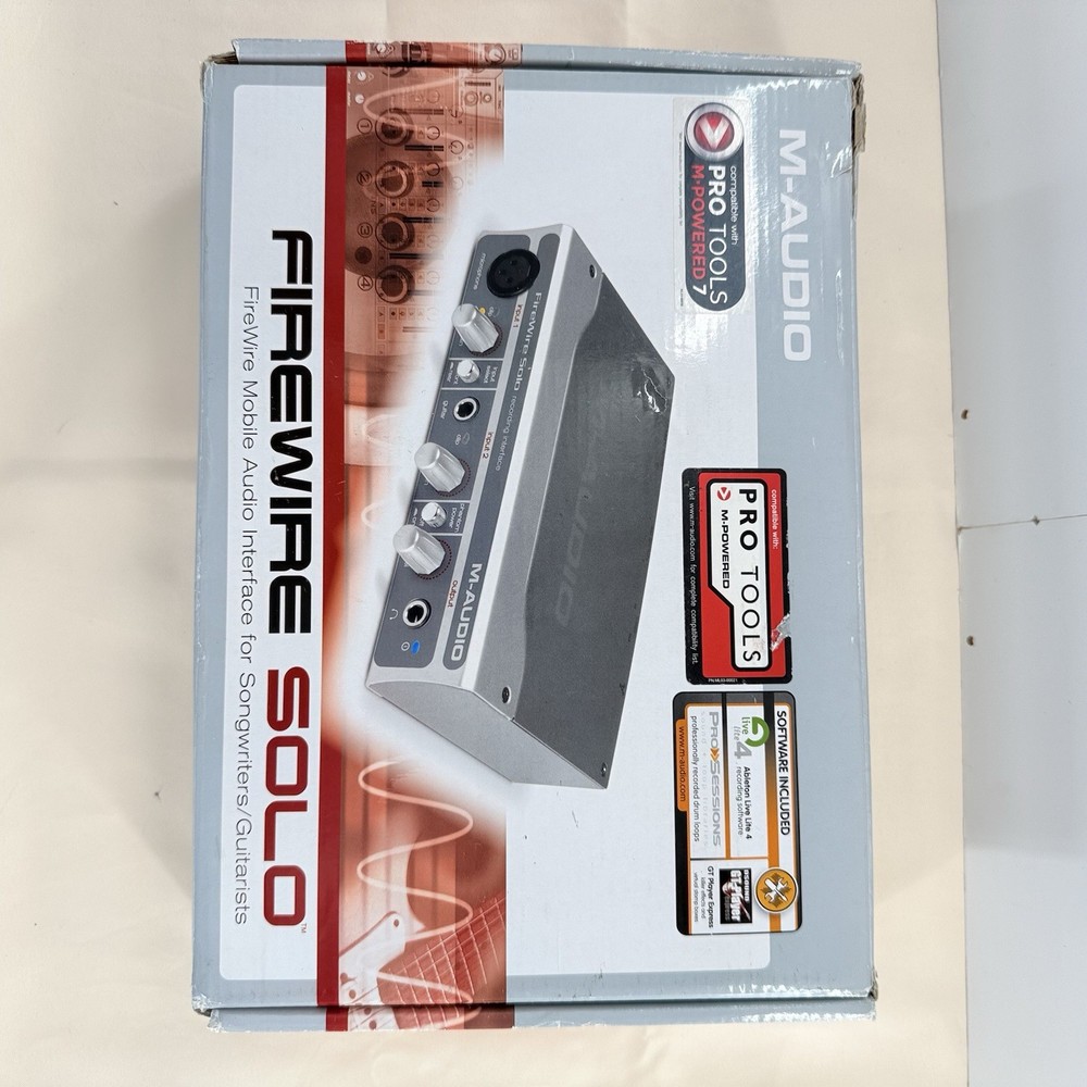 M-Audio FireWire Solo Mobile Digital Recording Audio Interface