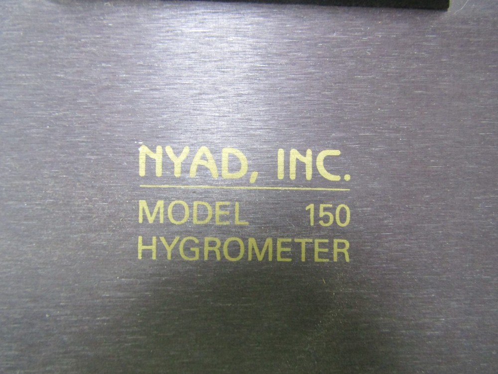 💥NYAD HYGROMETER DEWPOINT MOISTURE ANALYZER MODEL 150