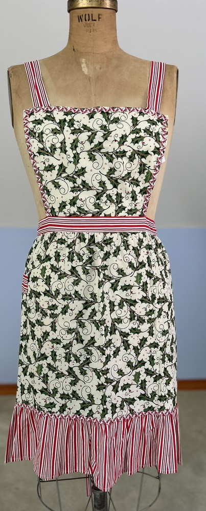 Hand Made Women’s Christmas Apron