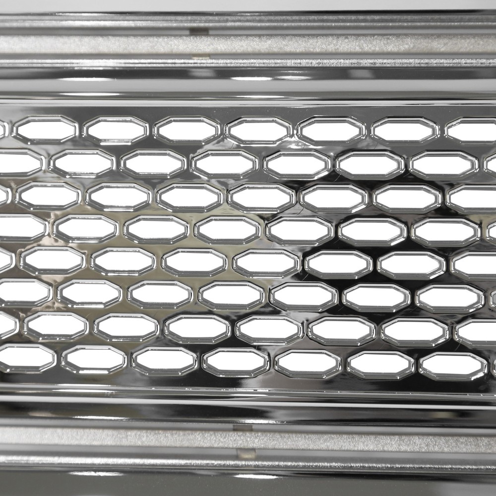 Chrome Front Upper Bumper Grille For 2013-2016 GMC Acadia Denali Style