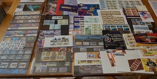 86 + Worldwide sets and sheets of Modern Stamps. Mint Never Hinged CV $772.00