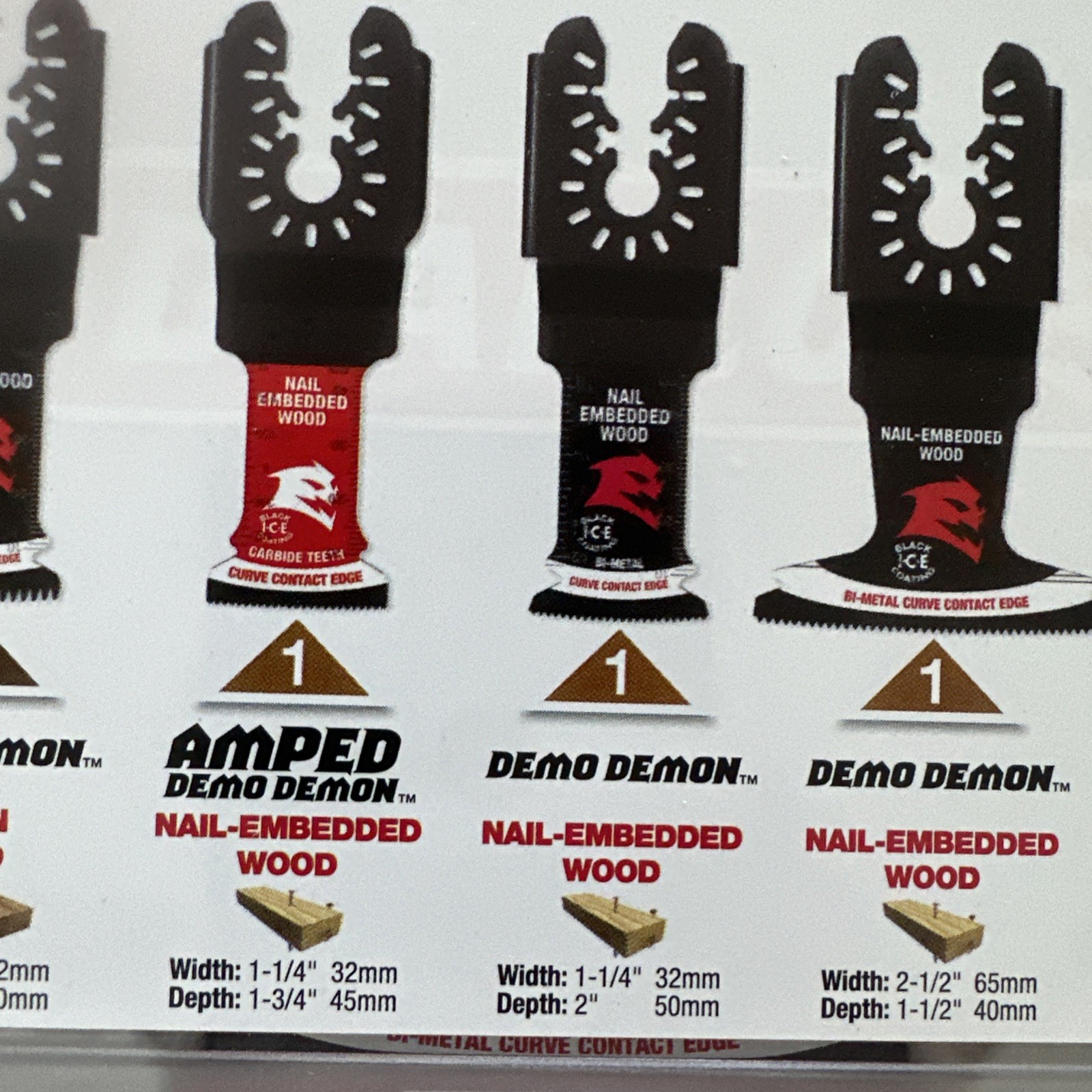 New Diablo Swiss Universal Fit Wood & Metal Oscillating Blade Set 5pc DOU5SPC