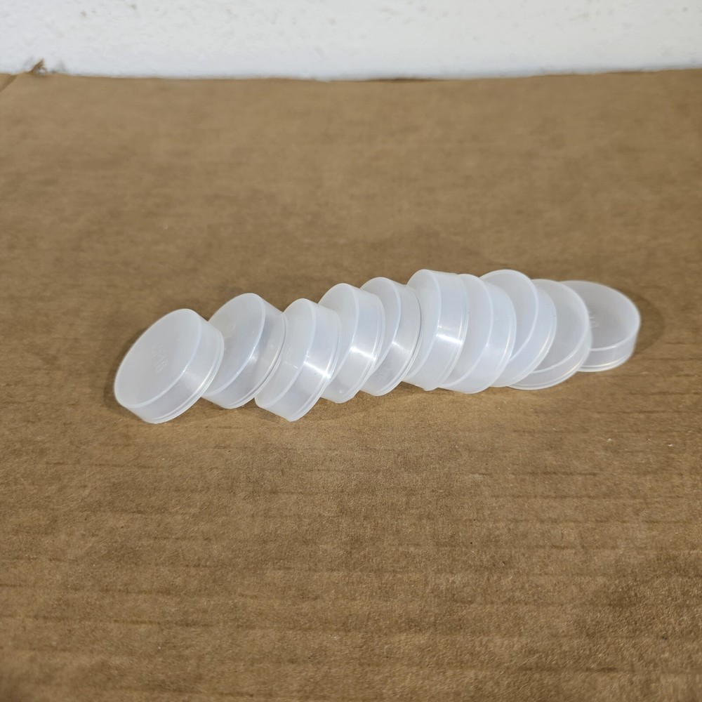 DN16CF 1.33" CF Conflat Flange Protector Cap Knife Edge Guard Plastic PE 10-Pack