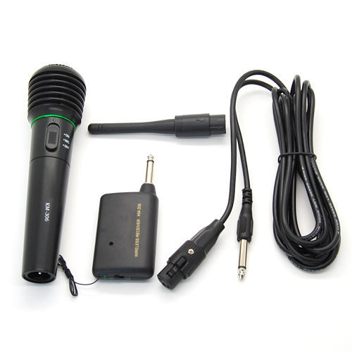 New Dual Function Wireless/Wired Microphone System For DJ bars Party FROM USA
