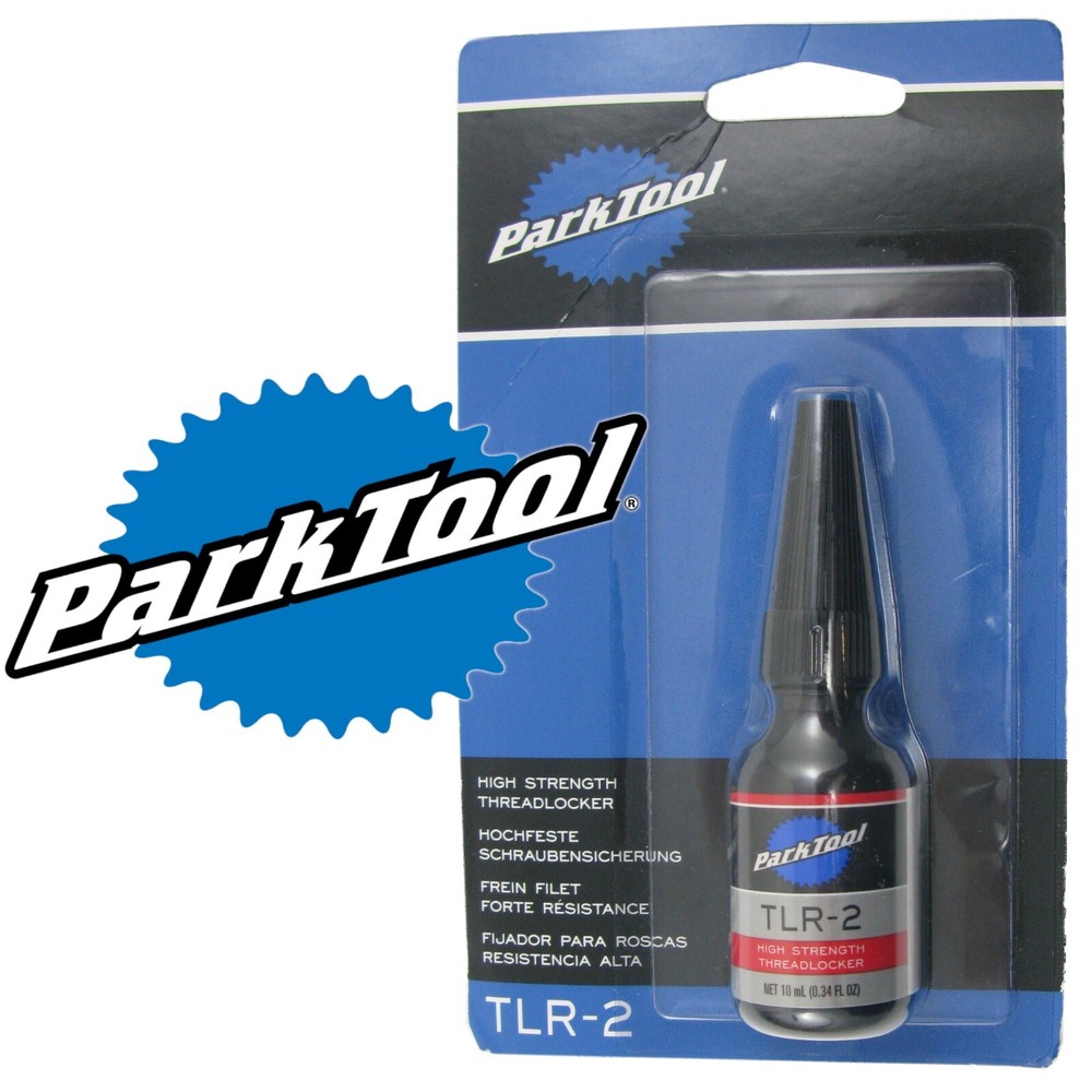 Park Tool TLR-2 High Strength Thread Locker Red 10ml Threadlocker Bicycle Road
