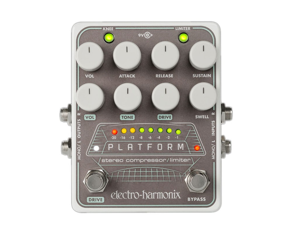 Electro-Harmonix Platform Stereo Compressor Pedal
