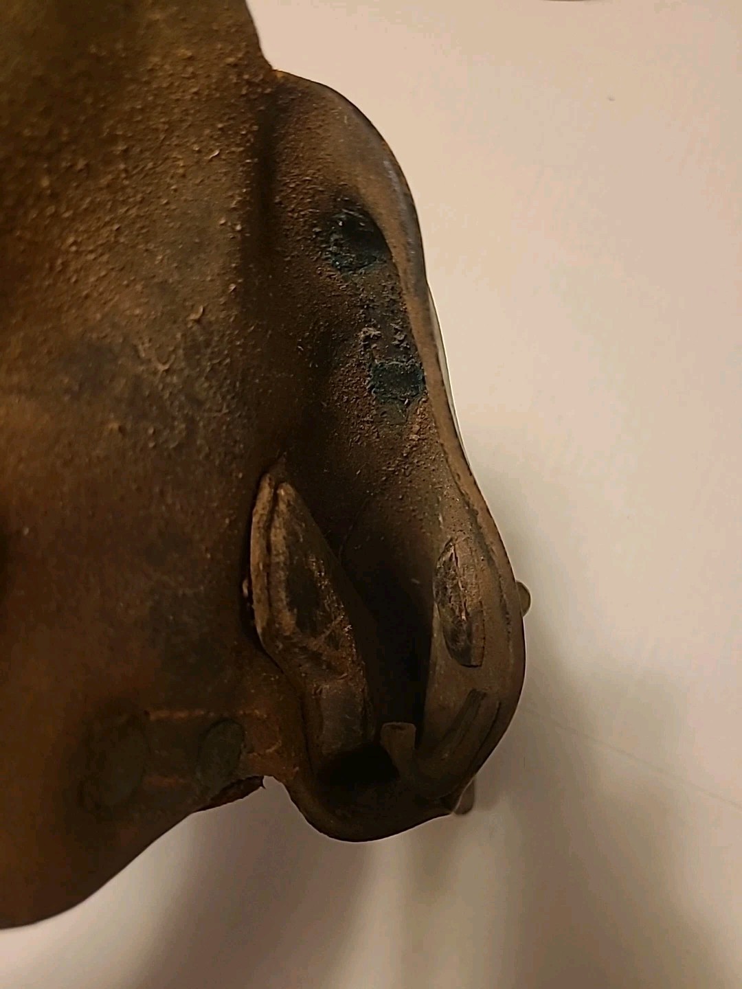 Vintage WWI Era HOYT 1918 JJM Flap Holster Brown Leather 10" L