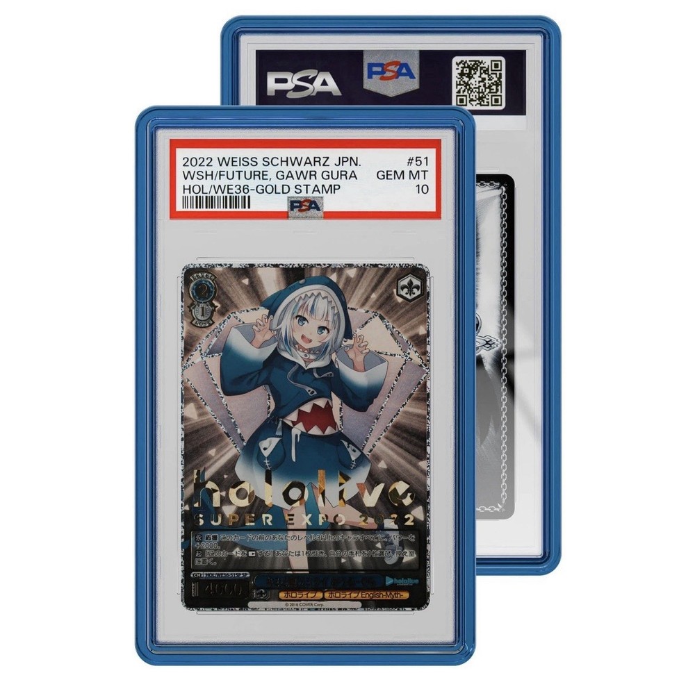 Sapphire GradedGuard PSA Graded Card Jewel Case Guard Protector Stackable