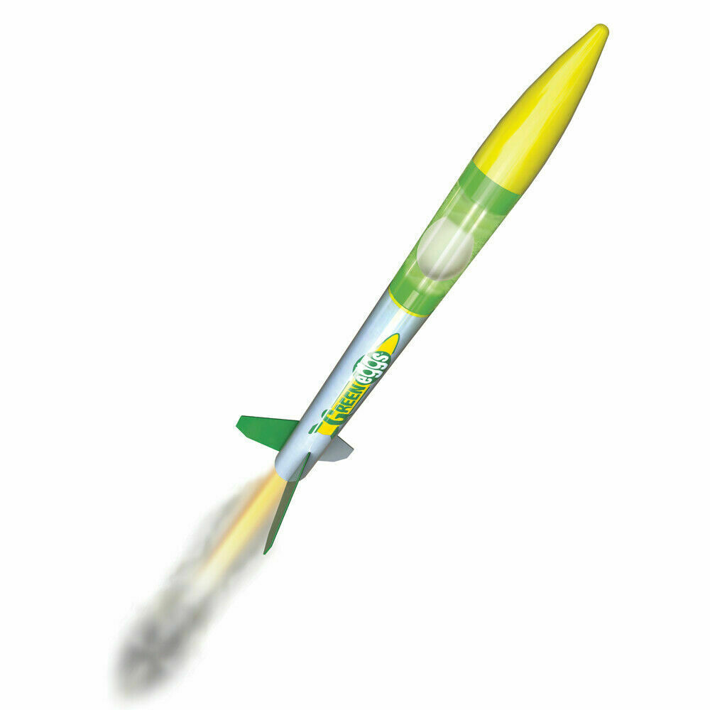 Estes Flying Model Rocket Kit Green Eggs Single Pack Kit No fancy packaging