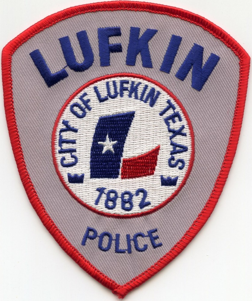 LUFKIN TEXAS TX POLICE PATCH