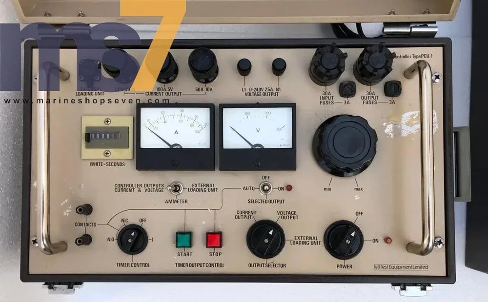 T&R PCU.1 PRIMARY CURRENT INJECTION TEST SET LU1000 LOADING UNIT & 100AFS FILTER