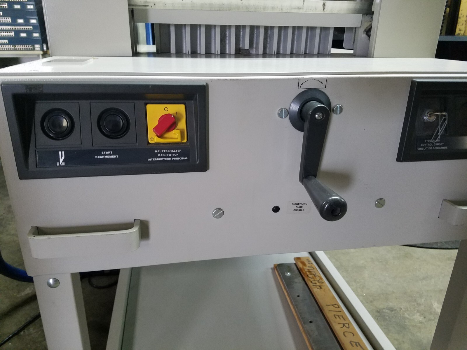 Ideal 4810 18.5" Industrial Electric Guillotine Paper Cutter