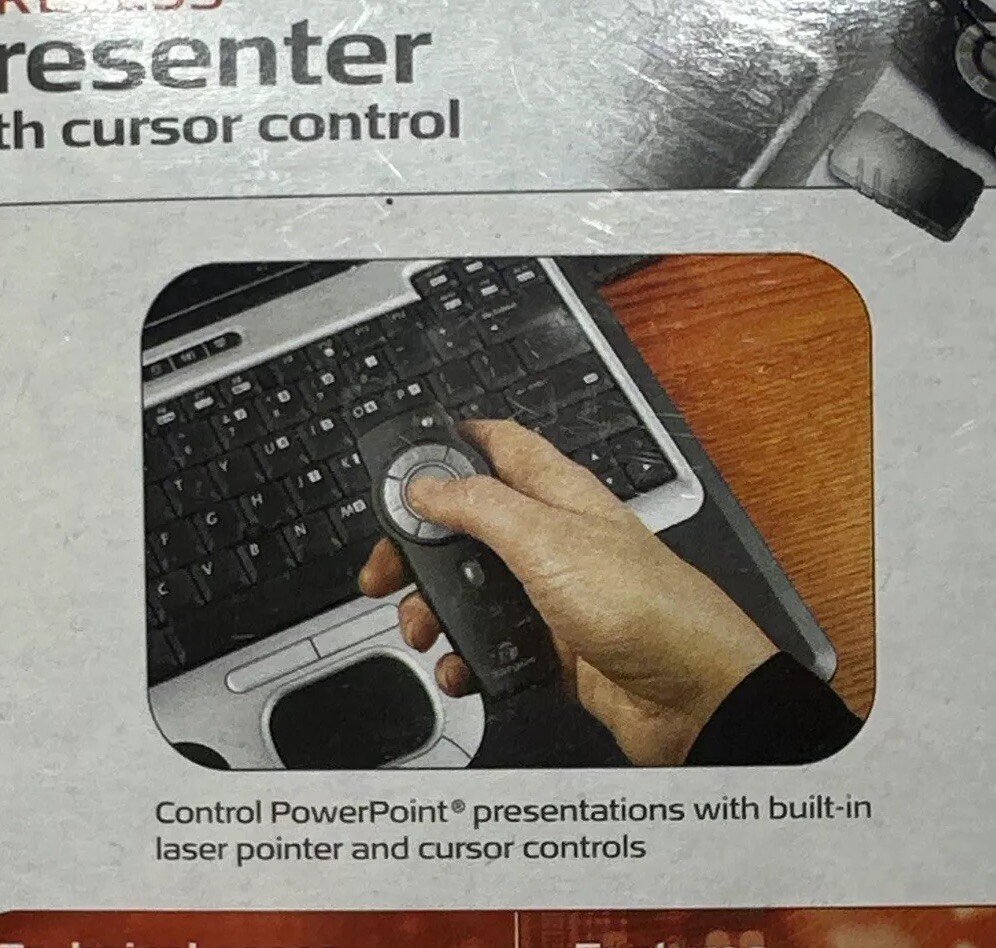 Targus Wireless Presenter Laser Pointer Remote AMP02US New & Sealed Genuine OEM