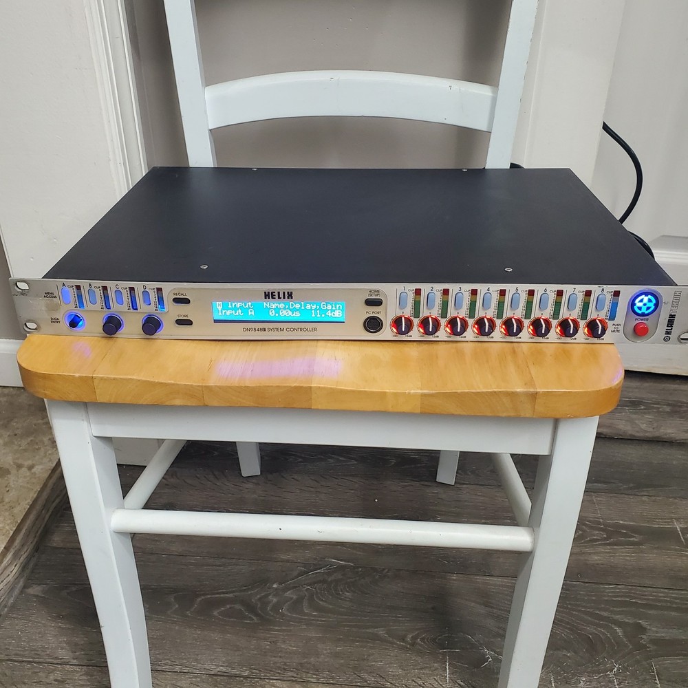 Klark Teknik Helix DN9848E System Controller 4 Inputs And 8 Outputs