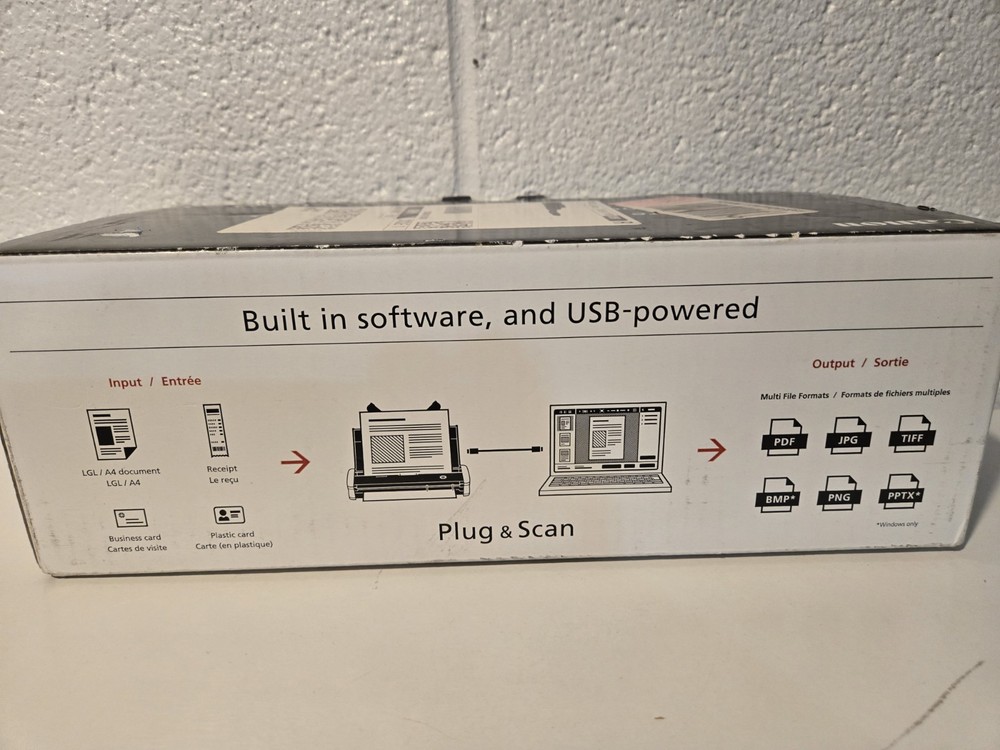 canon imageformula r10 Open Box