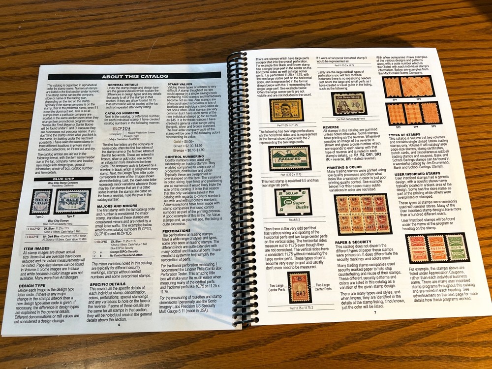 U. S. Trading & Saving Stamp Catalog & Value Guide Merchant Cinderella Book