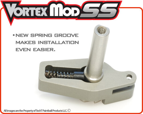 TechT Paintball Vortex Mod SS Upgrade For Tippmann Cyclone Feed System