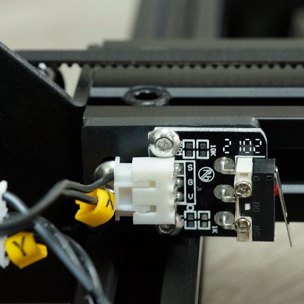 3D Printer Part End Stop Limit Switch，5 Pcs Micro Mechanical Switch 3 Pin Com...