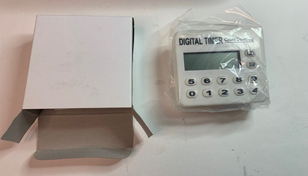 (12) Digital Timer Count Down / Count Up Timer Alarm Total of Twelve