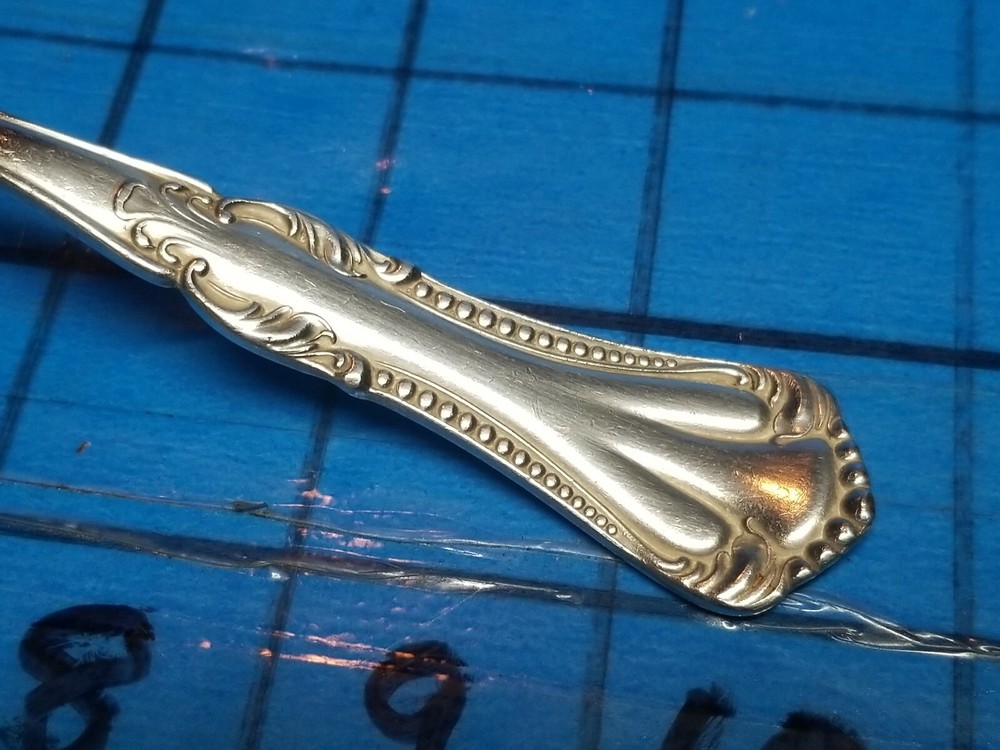 Wm A Rogers A1 MARCELLA aka CLIFTON Solid Shell Casserole Spoon 1905 SHIPS FREE