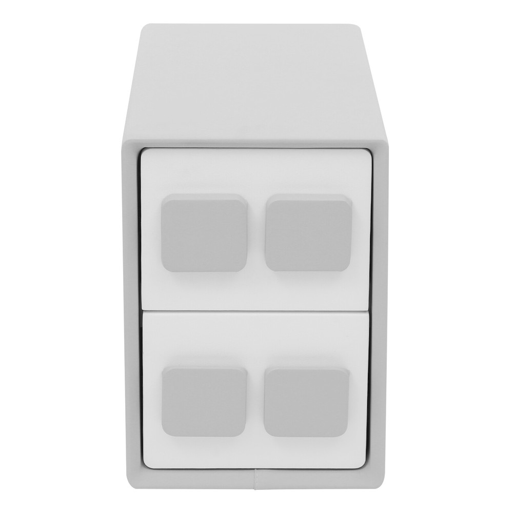 Bedside Table, Minimalist End Table With 2 Drawers, Bedside Table for Bedrooms