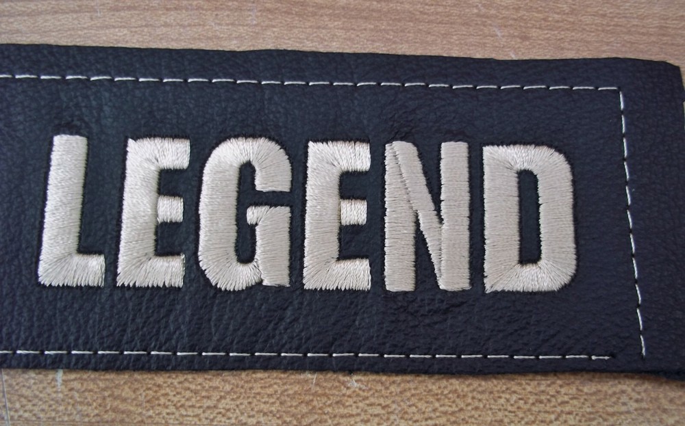 Harley-Davidson Bar & Shield Embroidered Badge Leather Jacket Large Logo Patch