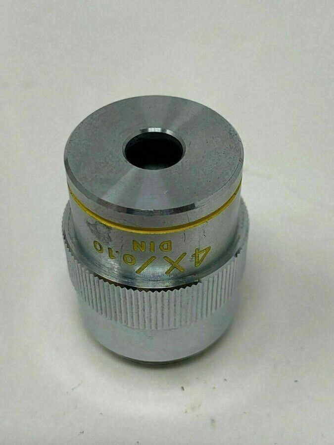 Parco [4X / 0.10] DIN Magnification Microscope Lens Objective