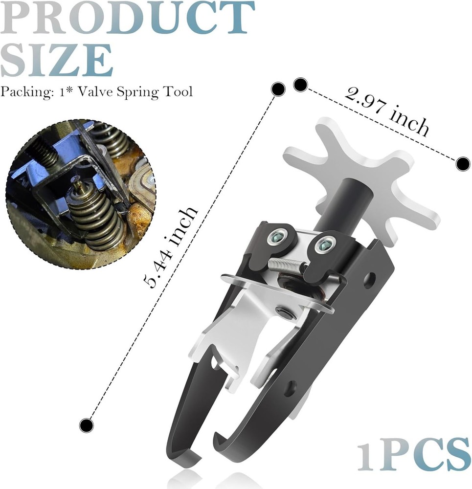 Adjustable Overhead Valve Spring Compressor Tool for Engine Repair
