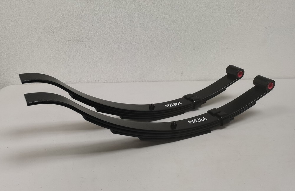 (2)Utility Trailer Slipper Leaf Spring 4 Leaf 2*2000 LBS 1Pair 24.5"