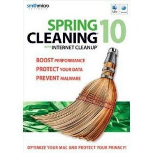 Spring Cleaning 10 w/ Manual MAC CD boost performance protect data prevent virus