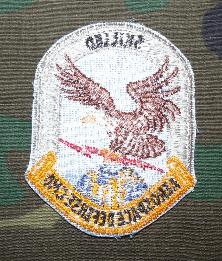 Original 1970s USAF Aerospace Defense Command Skilled Shoulder Patch
