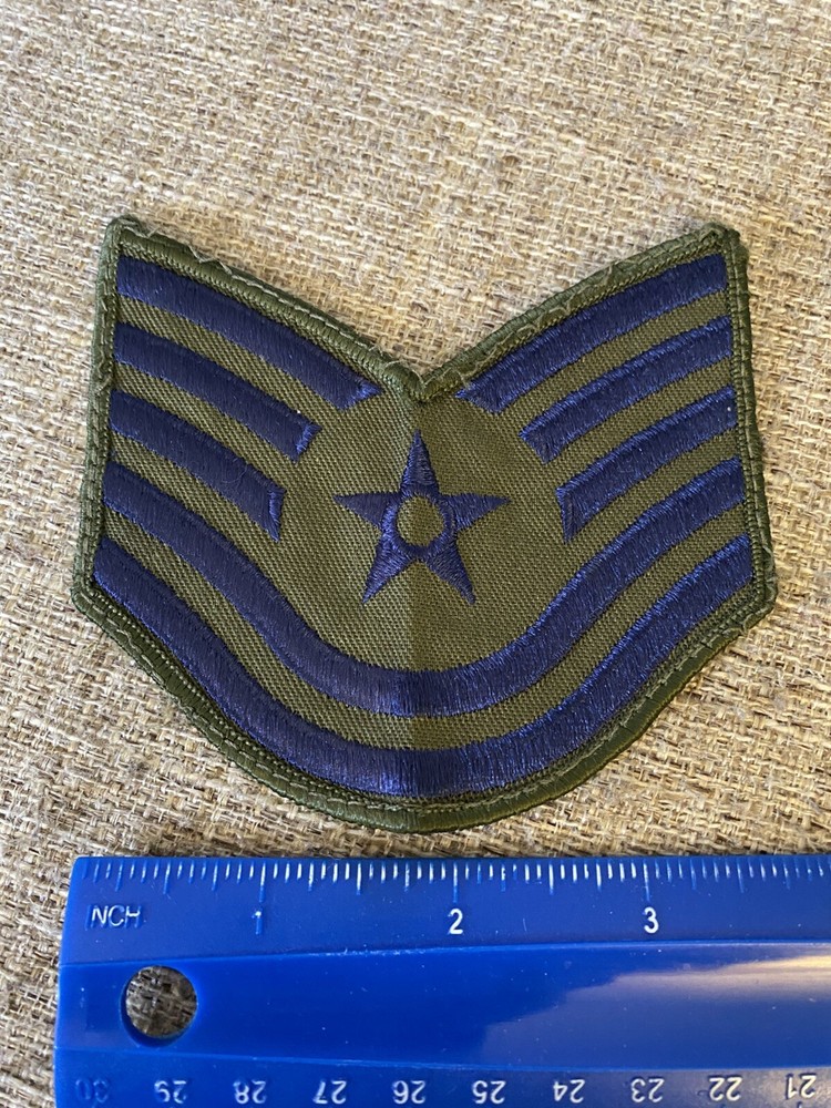 US Air Force Technical Sergeant Enlisted Rank Patch USAF INV15200