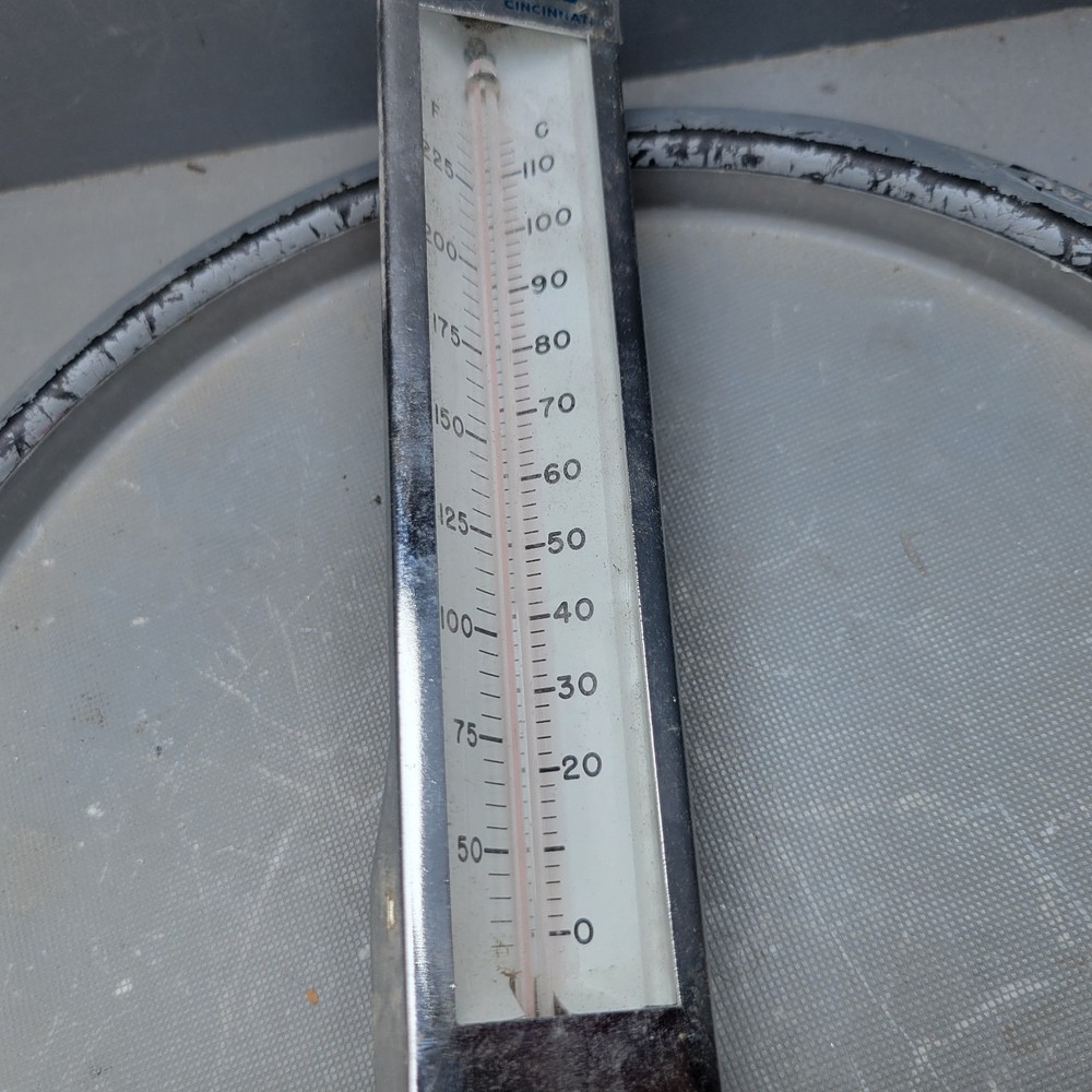 Jay Cincinnati Temperature Gauge 50-225F, 0-110C