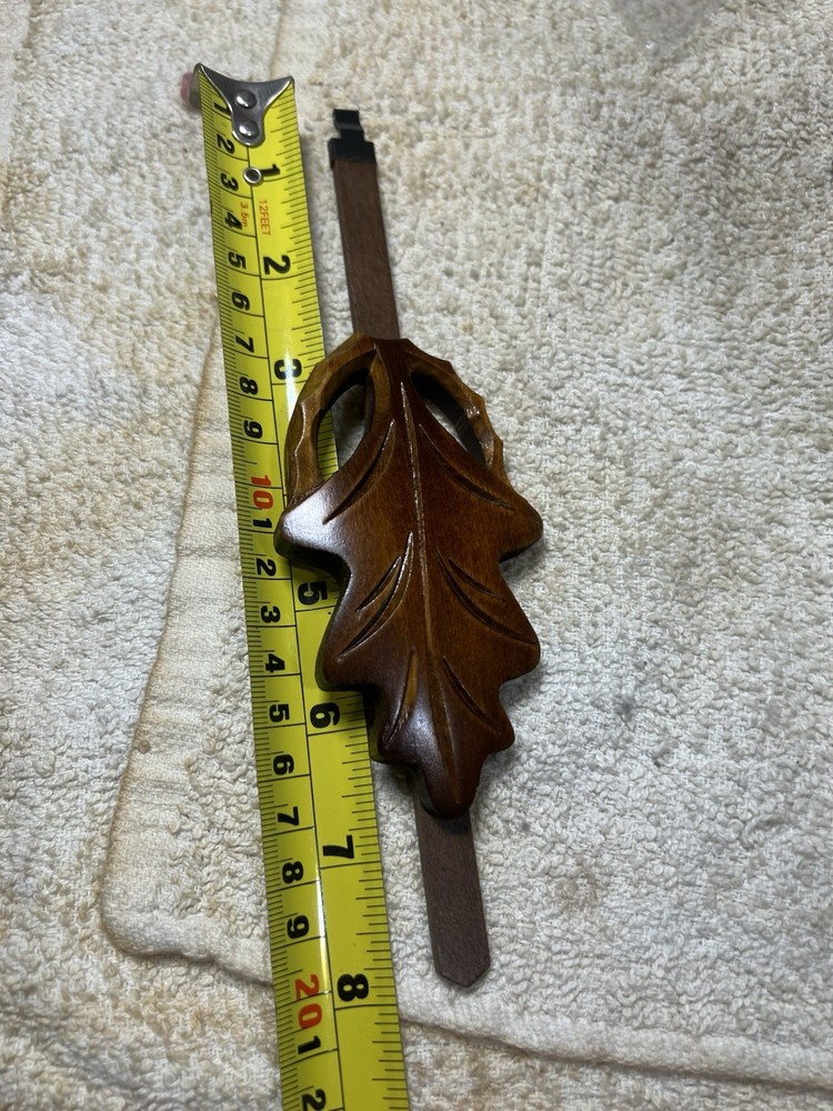 New Oak Leaf cuckoo clock pendulum