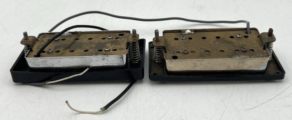 (2) BRIDGE HUMBUCKER GUITAR PICKUPS UNDRANDED UNTESTED