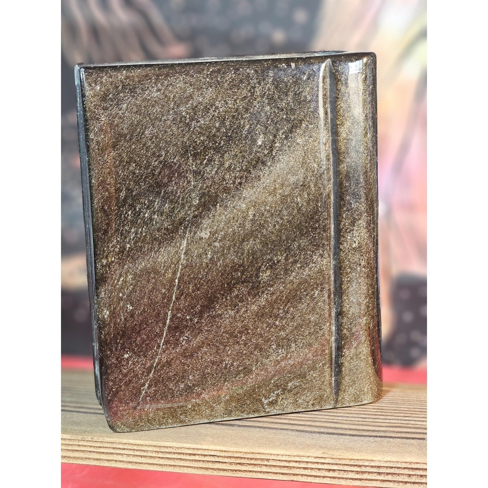 Golden Sheen Obsidian Book !! W@W !!